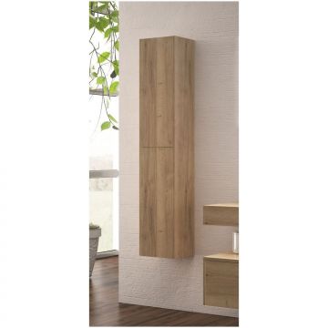 Пенал IBX (АЙБИИКС) RUT 30 см, 2 распашные двери, открытие PUSH, цвет галифакс TL150X30/HALIFAX