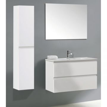 Тумба под раковину IBX (АЙБИИКС) YASMI 80 см, 2 ящика, цвет пино джексон YAS080V/PINOJACKSON