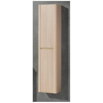 Пенал IBX (АЙБИИКС) 35 см, 2 распашные двери без ручек, цвет натуральный AASUNC1160/NATURAL