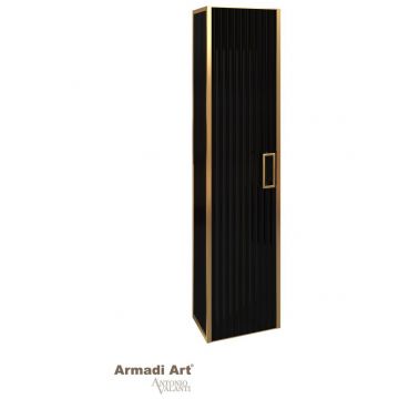 Пенал Армади Арт Monaco Черный глянцевый 30х35 868-BG, Armadi Art