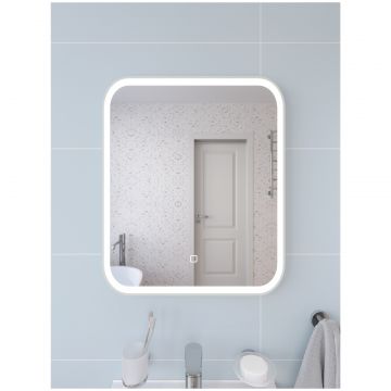 Зеркало Створки Монтре 50 с подсветкой, LED-00002957, Stworki