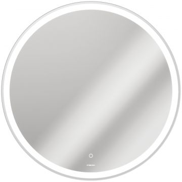 Зеркало круглое Створки Мальмё 77 с подсветкой, сенсор на зеркале, LED-00002461, Stworki