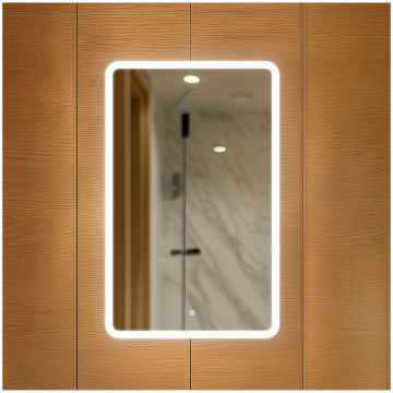 Зеркало Диво Тольятти 50x70 см, ореольная подсветка диодная, TTI5070L, Diwo