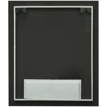 Зеркало Диво Элиста 60x70 см, ореольная подсветка LED, бесконтактный выключатель, прямоугольное, ЗЛП1743, Diwo