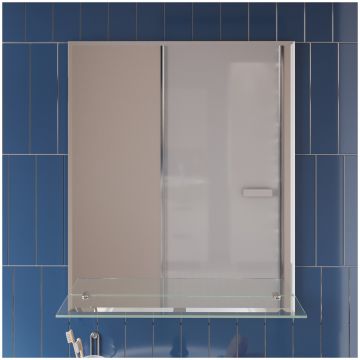 Зеркало Диво Дмитров 50x60 с полкой, DMI.Z.50, Diwo