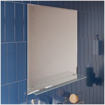 Зеркало Диво Дмитров 50x60 с полкой, DMI.Z.50, Diwo