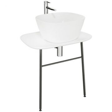 Столешница  Vitra Plural 70 см под раковину цвет матовый белый (62561)