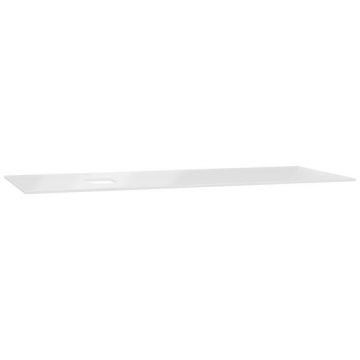 Столешница Vitra Origin стеклянная 120 см левосторонняя белая (65725)