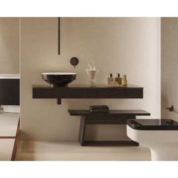 Столешница Vitra Origin 120 см правосторонняя темный вяз (65928)