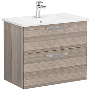 Тумба с раковиной Vitra Root 80 см 2 ящика кордоба (68288)