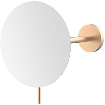 Зеркало Savol (Савол) настенное косметическое с увеличением 5х JAVA S-M112LB золото