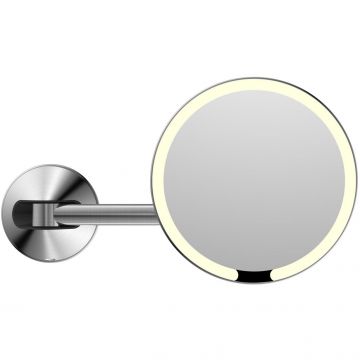 Зеркало Savol (Савол) настенное косметическое с увеличением 5х JAVA S-M8881L сатин