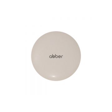 Накладка на слив для раковины Abber (Аббер) AC0014MBE светло-бежевая матовая
