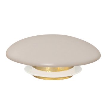 Накладка на слив для раковины Abber (Аббер) AC0014MBE светло-бежевая матовая