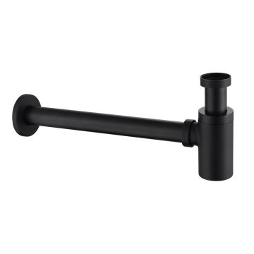 Сифон для раковины Abber (Аббер) AF0030B черный матовый