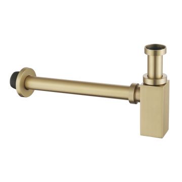 Сифон для раковины Abber (Аббер) AF0031G золото матовое