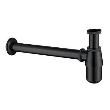 Сифон для раковины Abber (Аббер) AF0032B черный матовый