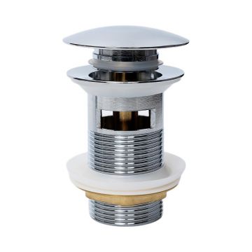 Донный клапан Gid Minuciaс переливом Ch100-1 73303K хром