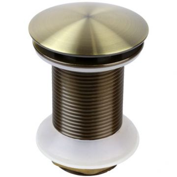 Донный клапан Bronze de Luxe (Бронз Де Люкс) Scandi без перелива бронза 21971/1BR