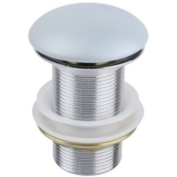 Донный клапан Bronze de Luxe (Бронз Де Люкс) без перелива цвет жемчужный, керамическая крышка 1001MH