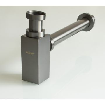Сифон для мойки Ganzer (Ганзер) GZ5606-Q(A-6Q), графит