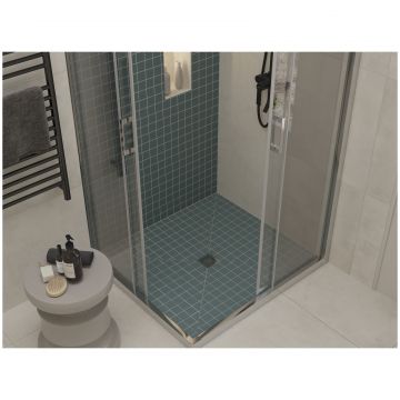Душевой трап Си Кей Дрейн 3000-0010 10x10, в пол, хром, с сифоном, Ck Drain