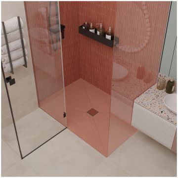 Душевой трап Си Кей Дрейн 3001-0010 11x11, в пол, хром, с сифоном, Ck Drain