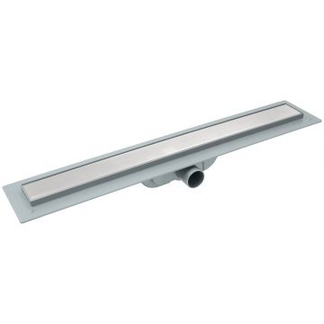 Душевой лоток Си Кей Дрейн AQCP11-80 Plain 80 см, щелевая решетка из нержавеющей стали, с рамкой, Ck Drain