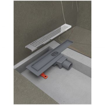 Душевой трап (лоток) Эврика 8600240 40 см, с сифоном, Ewrika