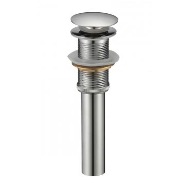 Донный клапан без перелива Savol S-XS002, хром