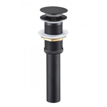 Донный клапан без перелива Savol S-XS002H, черный