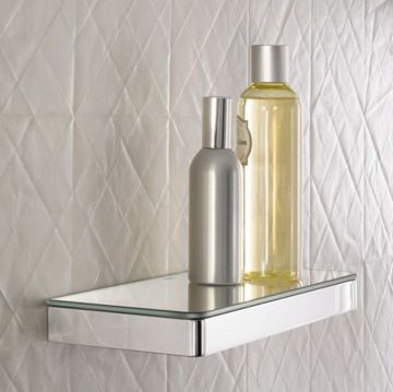 Полочка настенная Axor (Аксор) Universal 300 мм для монтажа на рейлинге, подвесная, Хром 42838000