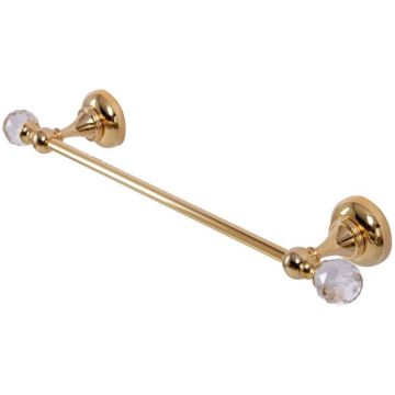 Полотенцедержатель Cezares (Цезарис) Aphrodite, 400x90 см, цвет золото, Swarovski APHRODITE-TH05-03/24-Sw