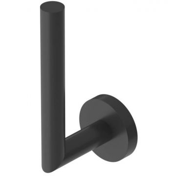 Держатель для туалетной бумаги, вертикальный Cezares (Цезарис) Relax, цвет черный матовый RELAX-PHV-NOP