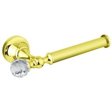 Держатель для туалетной бумаги Cezares (Цезарис) Olimp, цвет золото Swarovski OLIMP-TH04-03/24-Sw