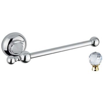 Держатель для туалетной бумаги Cezares (Цезарис) Aphrodite, цвет золото, Swarovski APHRODITE-TH04-03/24-Sw