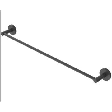Полотенцедержатель Cezares (Цезарис) Relax 65,5 см, цвет черный матовый RELAX-TH-65-NOP
