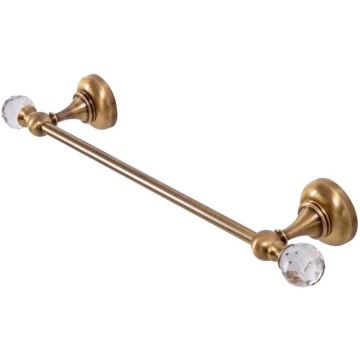 Полотенцедержатель Cezares (Цезарис) Aphrodite, 400x90 см, цвет бронза, Swarovski APHRODITE-TH05-02-Sw