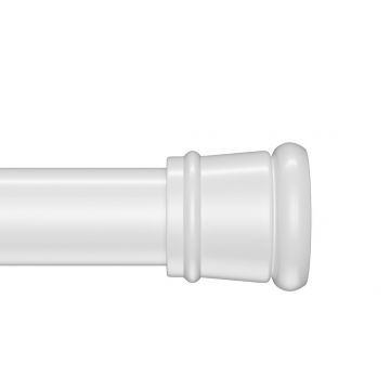 Карниз для ванной комнаты Iddis (Иддис) Elegante, 110-200 см, белый, SRW0120i14