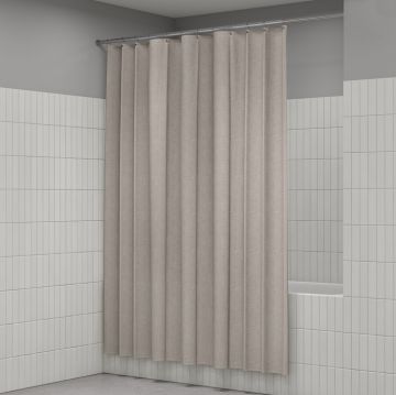 Штора для ванной Iddis (Иддис) Dcor, 200х180 см, бежевый, DL02P18i11