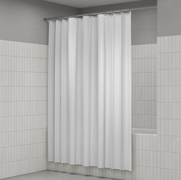 Штора для ванной Iddis (Иддис) Dcor, 200х180 см, белый, DL01P18i11