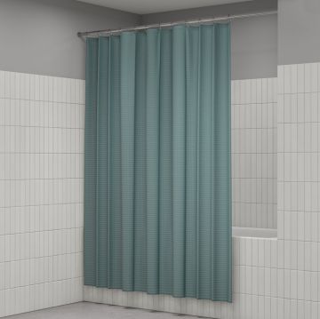 Штора для ванной Iddis (Иддис) Dcor, 200х180 см, зеленый, DW05P18i11