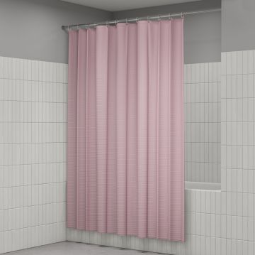 Штора для ванной Iddis (Иддис) Dcor, 200х180 см, розовый, DW04P18i11