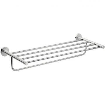 Вешалка Hansgrohe (Хансгрое) Logis Universal подвесная с держателем для полотенец, хром, 41720000