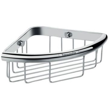 Угловая мыльница и полочка Hansgrohe (Хансгрое) Logis Universal, подвесная, Хром, 41710000