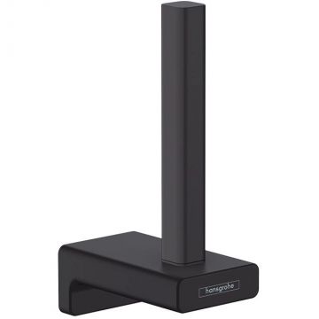 Держатель запасного рулона Hansgrohe (Хансгрое) AddStoris, черный матовый, 41756670