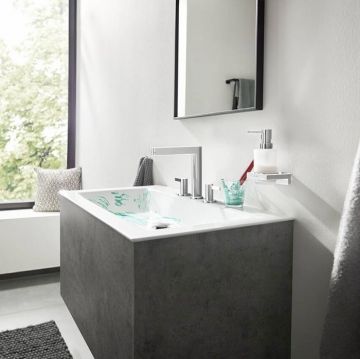 Диспенсер для жидкого мыла Hansgrohe (Хансгрое) AddStoris, Хром, 41745000