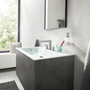 Диспенсер для жидкого мыла Hansgrohe (Хансгрое) AddStoris, Хром, 41745000