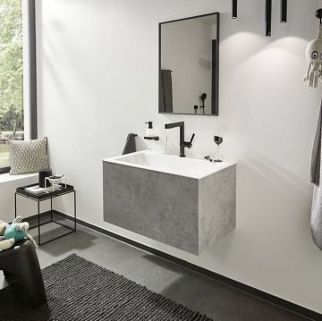 Диспенсер для жидкого мыла Hansgrohe AddStoris, черный матовый, 41745670