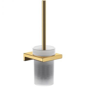 Набор для WC Hansgrohe (Хансгрое) AddStoris, настенный монтаж, полированное золото, 41752990